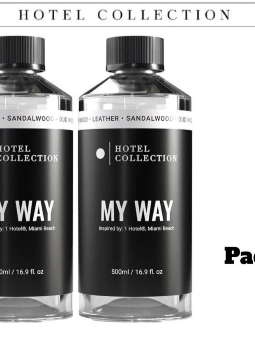 My Way 500ml Diffuser Oil Hotel Miami , Hotel Collection Aroma360 pack of 2